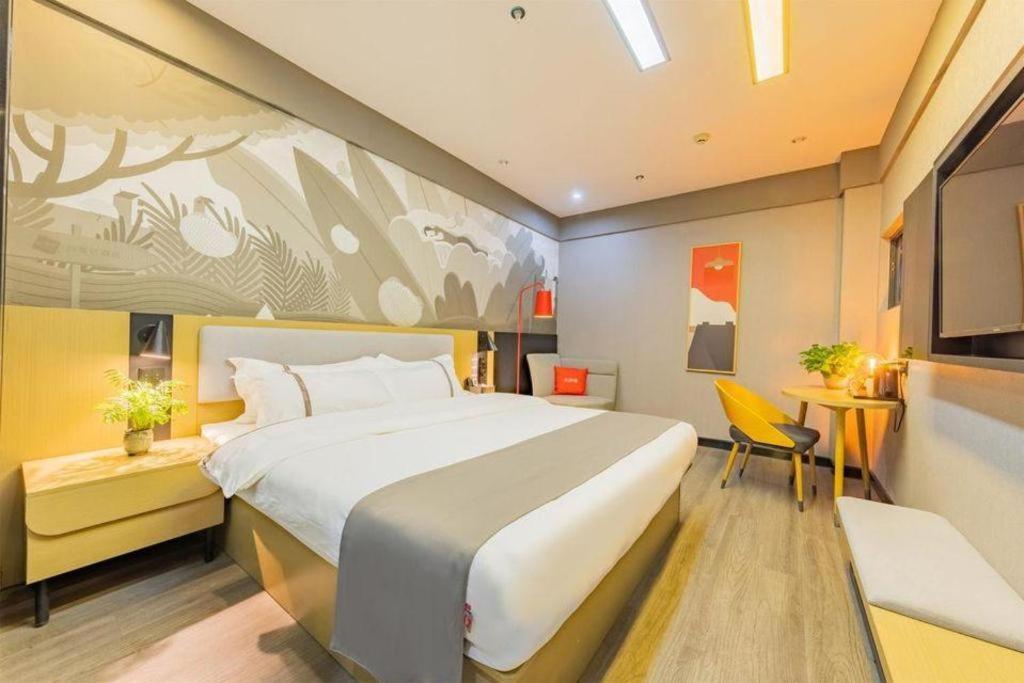 Thank Inn Hotel Hubei Wuhan Caidian Zhong Fa Xincheng Tongji Extérieur photo