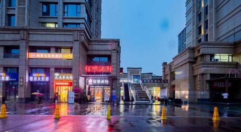 Thank Inn Hotel Hubei Wuhan Caidian Zhong Fa Xincheng Tongji Extérieur photo